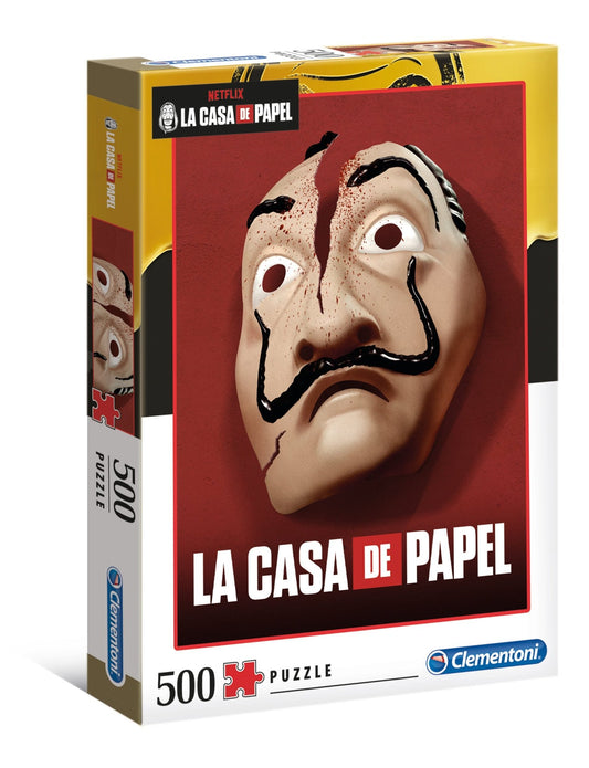 CLEMENTONI PUZZLE HQC LA CASA DE PAPEL 500PCS - Marah Kids