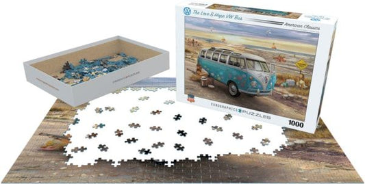 Eurographics Puzzle 1000 The Love & Hope Vw Bus - Marah Kids