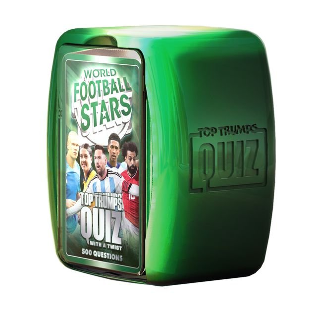 Toptrumps Quiz Game World Football Stars 500 Questions - Marah Kids
