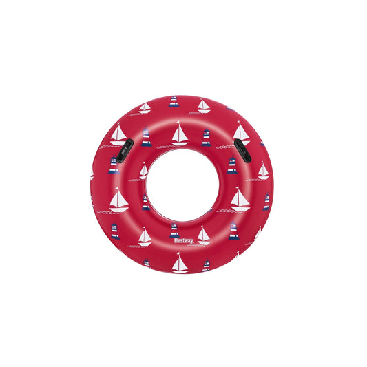 Bway Swim Ring Nautical 119Cm
