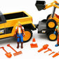 CAT WorkForce Skidsteer & Pick - Up Truck Crew Set Playset - Marah Kids