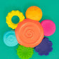 Colorful Sassy Inspire the Senses Flower Teether Rattle for Babies 3+ Months - Marah Kids