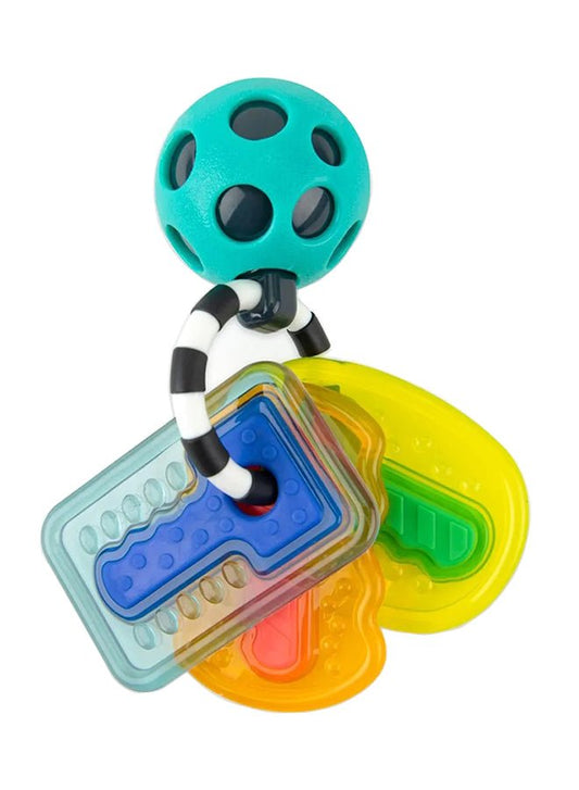 Drive N Drool Keys Rattle Teether - Multicolour - Marah Kids