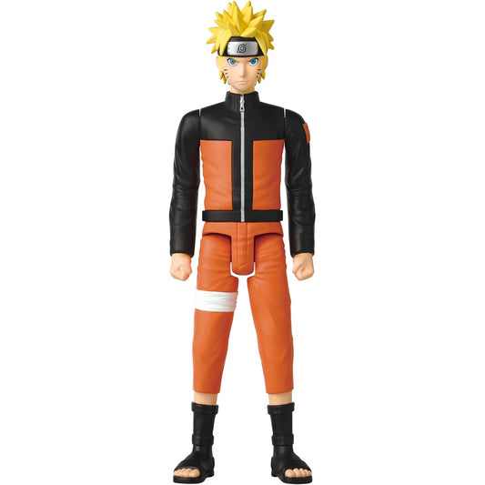 Bandai Anime Heroes Naruto Shippuden Naruto Uzumaki 12” Mega Action Figure - Marah Kids