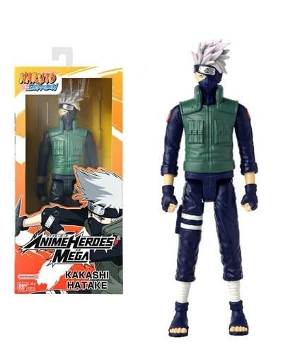 Bandai Anime Heroes Naruto Shippuden Kakashi Hatake 12” Mega Action Figure - Marah Kids