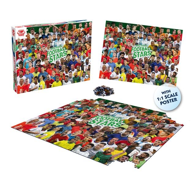 Toptrumps Puzzle World Football Stars - Marah Kids