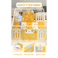 Lovely Baby - Kids Playpen - w/ Basketball Hoop - 20 pcs - Marah Kids