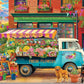 Eurographics Puzzle 1000 The Flower Van - Marah Kids