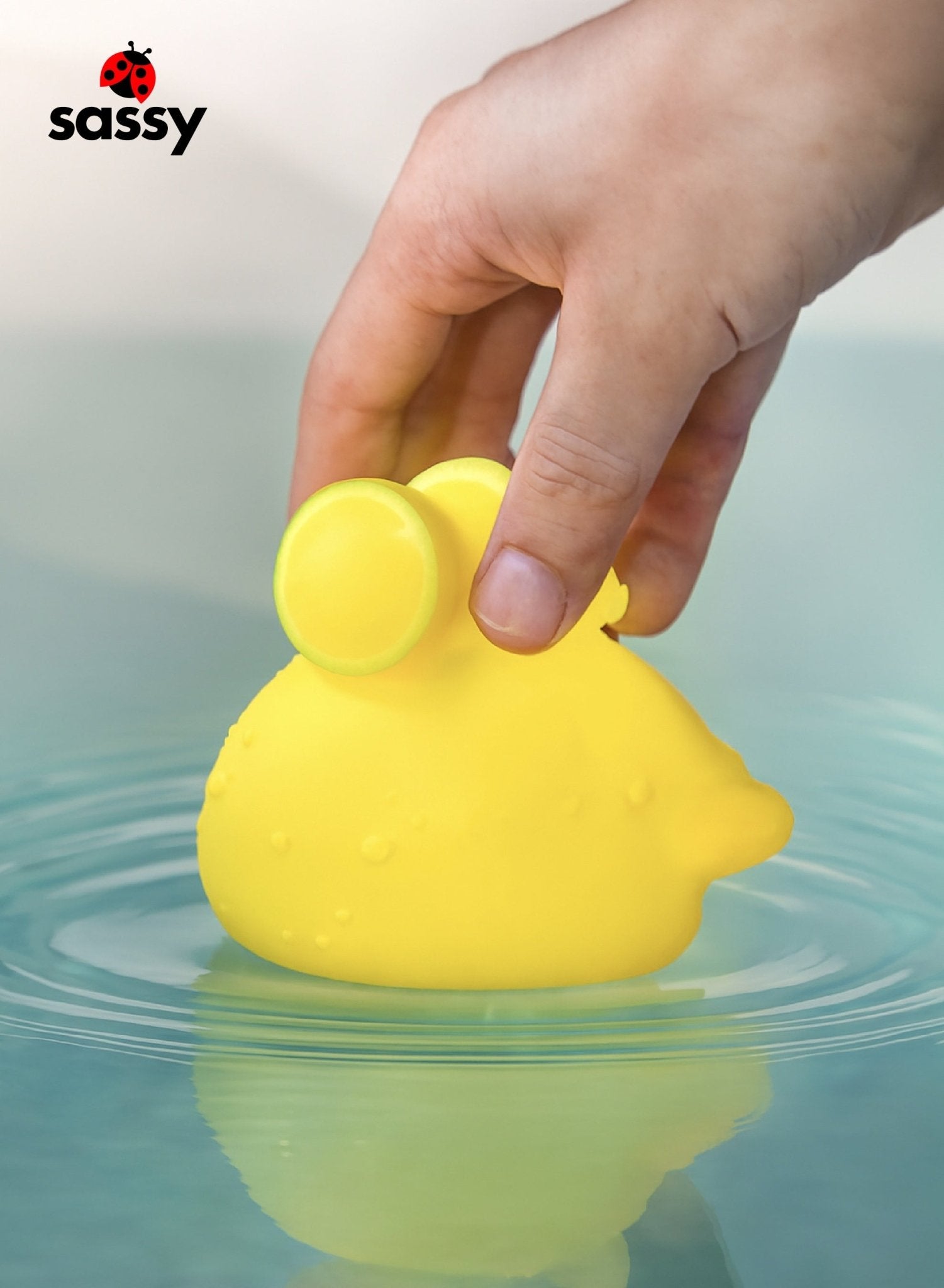 Sassy Light - Up Buoy & Boats Bath Toy Set – Safe for Babies 6M+ - Marah Kids