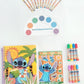 Disney Stitch Super Activity
Color,Sticker&Design Set