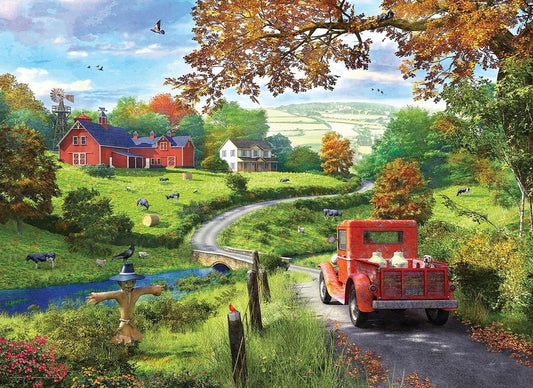 Eurographics Puzzle 1000 By Dominic Davison Country Drive - Marah Kids