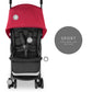 Hauck - lightweight stroller Sport - Red