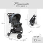 Hauck - Jogging stroller Citi Neo II - Caviar/Stone