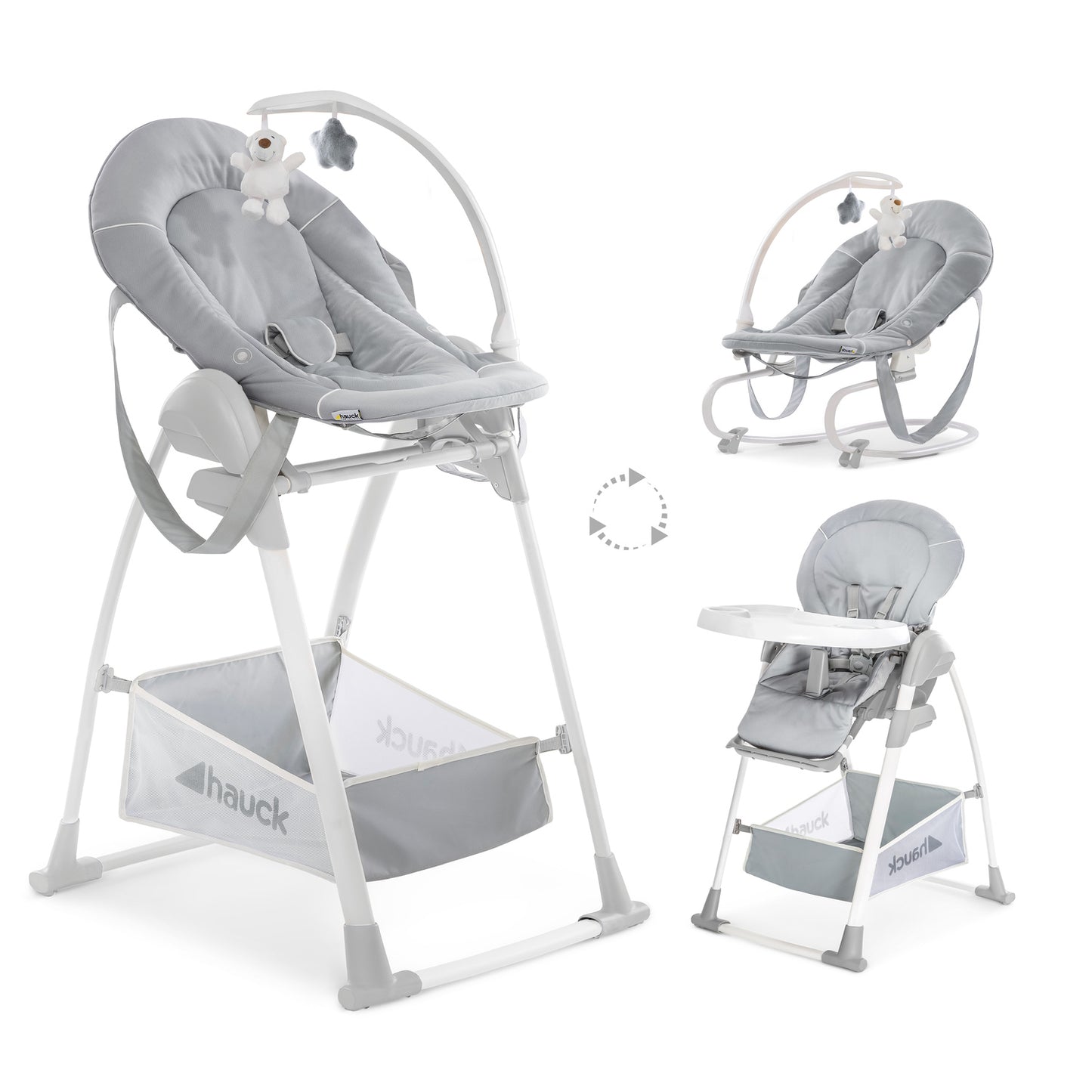 Hauck - high chairs Sit N Relax 3in1 - Stretch Grey