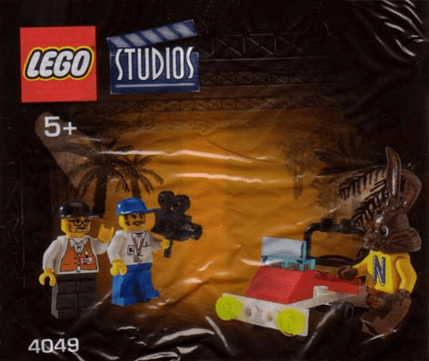 Lego Quicky the Bunny, Director, Cameraman and Car 4049 - Marah Kids
