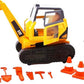 cat workforce excavator action set 23+ piece playset - Marah Kids