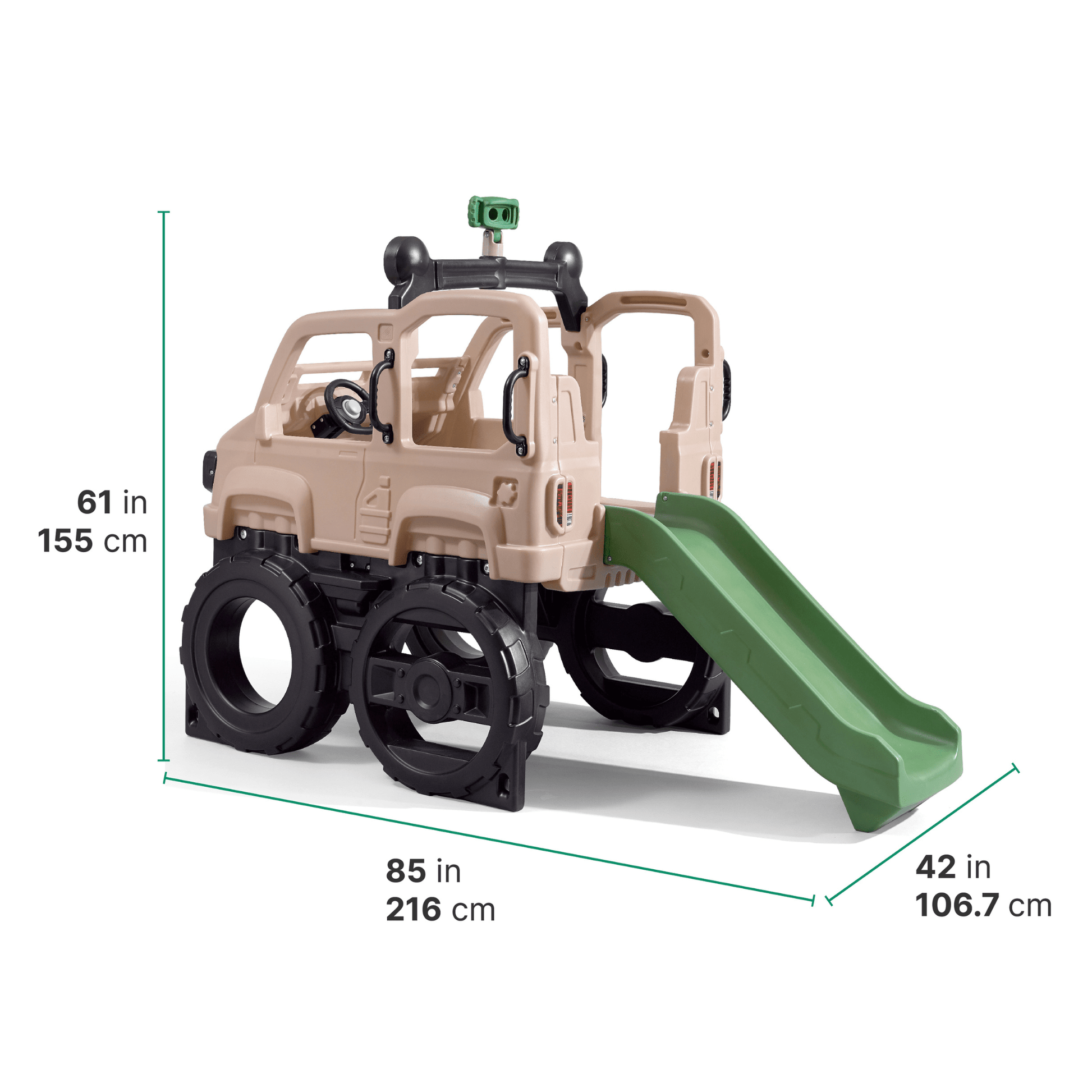 Step2 - Safari Truck Climber - Kraft Carton - Marah Kids