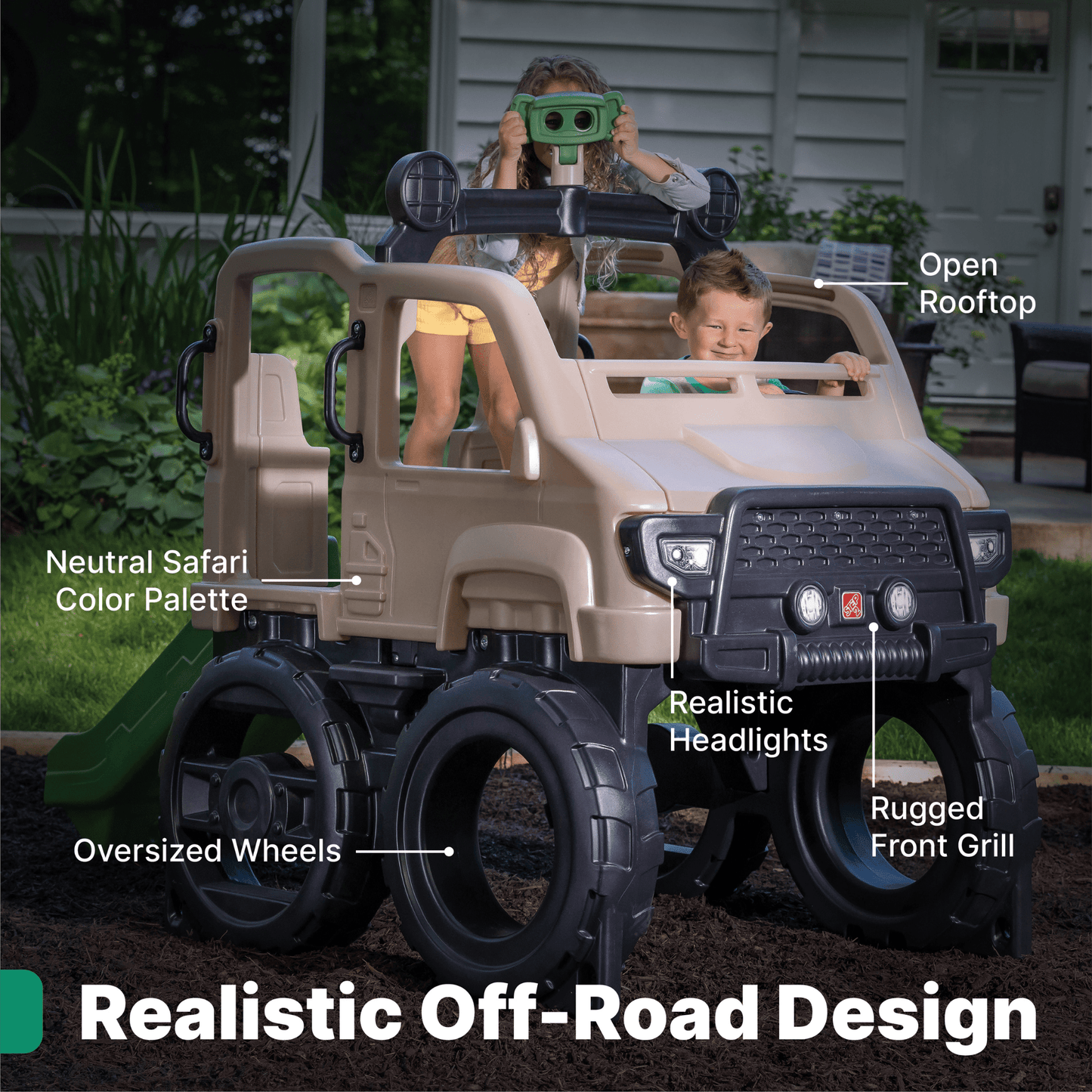 Step2 - Safari Truck Climber - Kraft Carton - Marah Kids