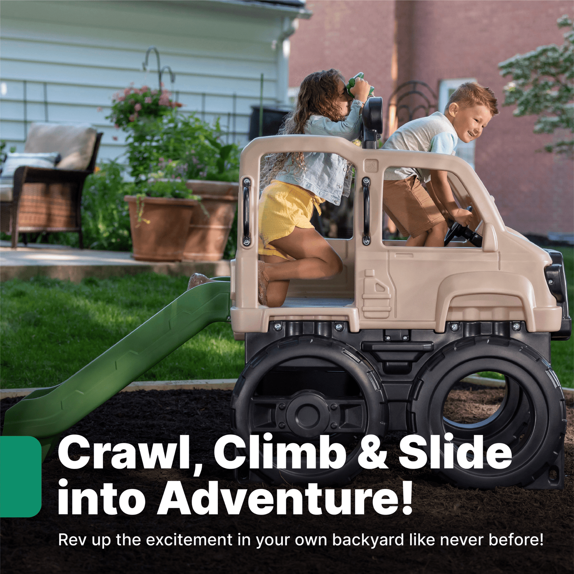 Step2 - Safari Truck Climber - Kraft Carton - Marah Kids