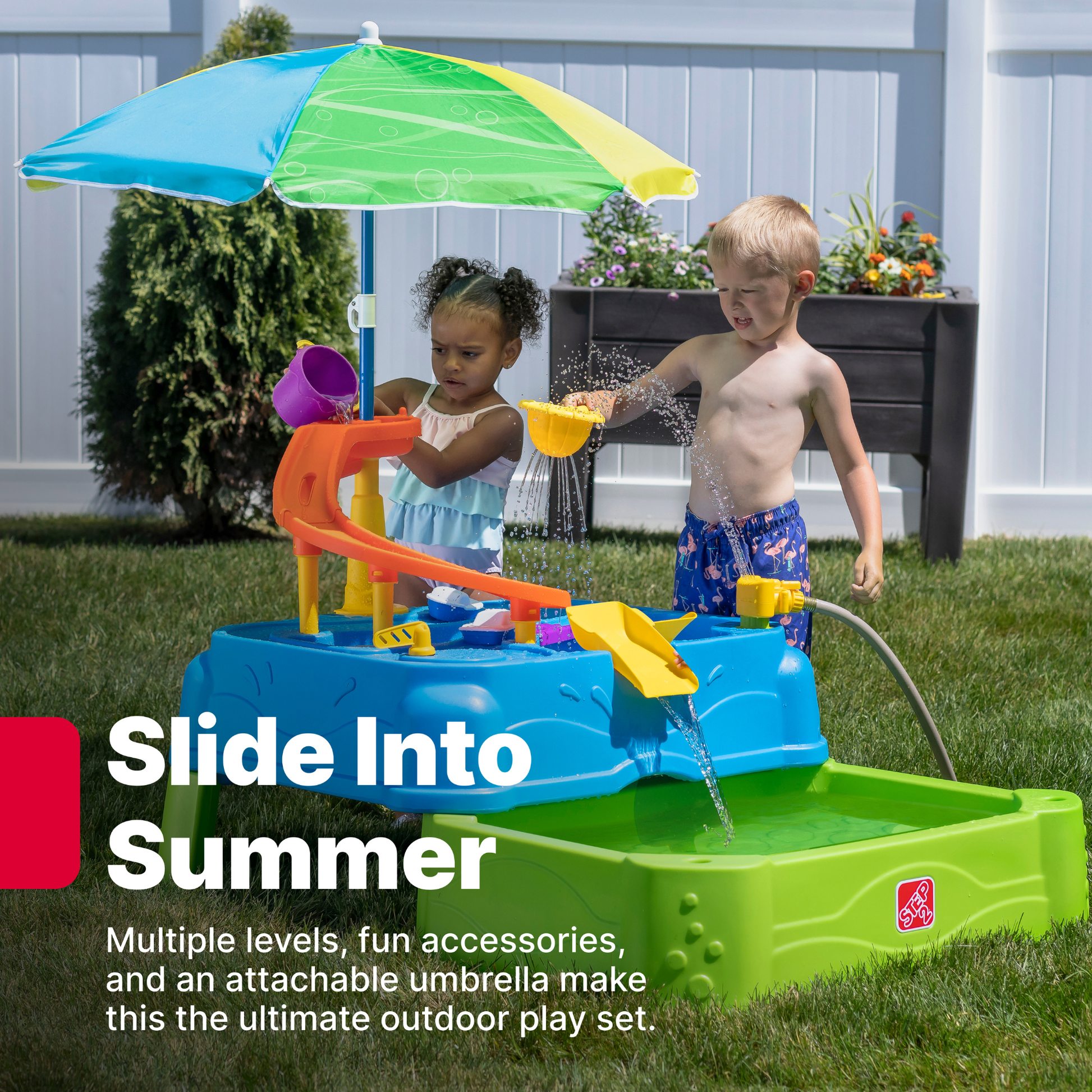 Step 2 - Waterpark Wonders Two-Tier Water Table - Marah Kids