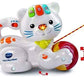 VTech Pull & Play Kitten, Interactive Baby Toy with Lights & Music,Push & Pull Gift for Infants 6, 9, 12 months +, English version - Marah Kids