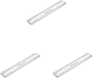 FABER - CASTELL CLEAR SLIM PLASTIC RULER 15CM - Marah Kids