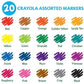 Crayola Classic 8 Broad Line Markers