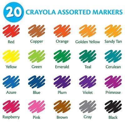 Crayola Classic 8 Broad Line Markers