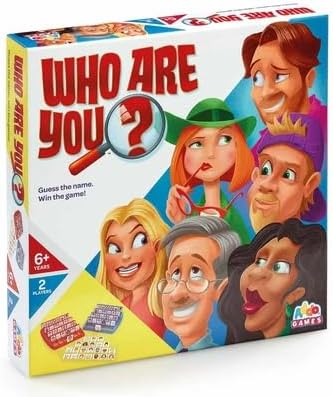 Addo Games Who Are You Flip Board Character Game | Family Game | Party Games | Challenging Game | Strategy Games | Games for Kids and Adults