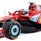 Bburago 1:18 Ferrari Formula (with helmet & plastic stand) - SF24 (MIAMI GP)