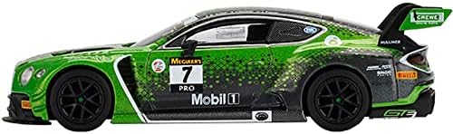 D - Power 1:32 Die - Cast Bentley Continental GT3 Bathurst 12 Hour 2019 Liqui Moly 107 Race Car with Lights & Sound - Marah Kids