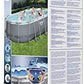 BWAGP BESTWAY POOL POWERSTL OVAL 4.27X2.5X1M - Marah Kids
