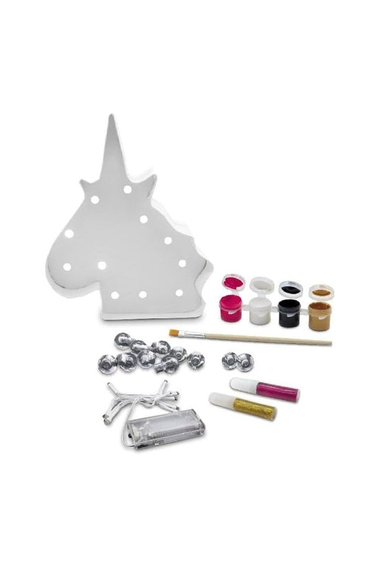 Sew Star - مجموعة تزيين أضواء الخيط LED الخاصة بك - يونيكورن