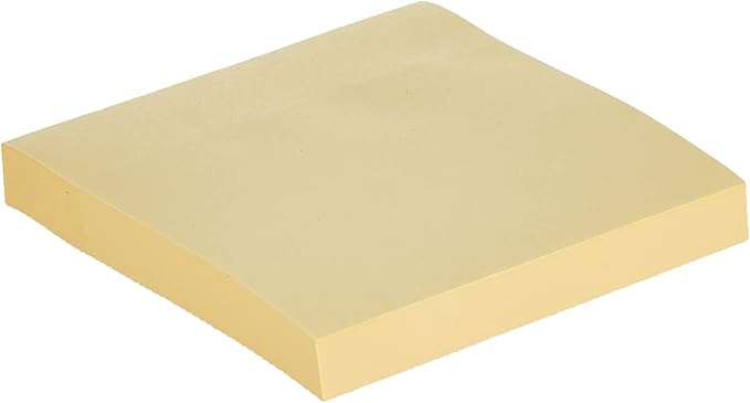 Maxi Sticky Notes 75X75Mm Yellow 100 Sheets - Marah Kids