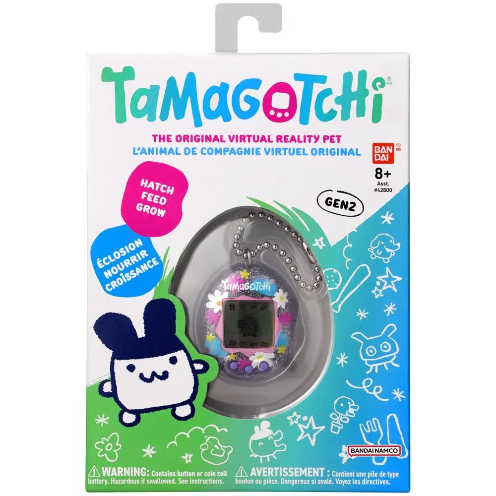 Bandai Tamagotchi Original Flower Perfume Design Electronic Pet, Battery Operated - Marah Kids