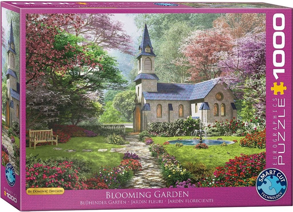 Eurographics Puzzle 1000 Blooming Garden - Marah Kids