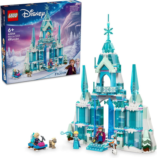 LEGO Disney Frozen Elsa’s Ice Palace Building Set for Kids 43244 - Marah Kids