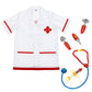 Klein PRO Doctor Costume White 6pc Set | Dress - Up Toy, Ages 3+ - Marah Kids