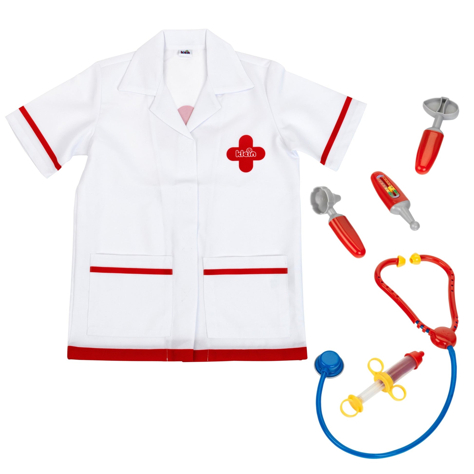 Klein PRO Doctor Costume White 6pc Set | Dress - Up Toy, Ages 3+ - Marah Kids