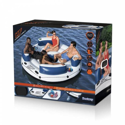 BESTWAY Lazy Dayz Island 256X256Cm - Marah Kids