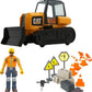 CAT Workforce Bulldozer Action Set 23+ Pcs - Marah Kids