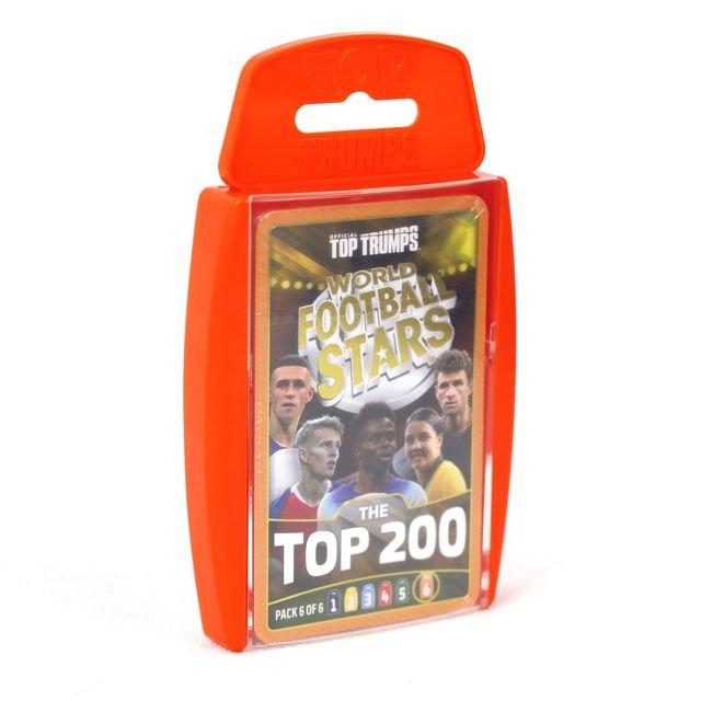 Toptrumps World Football Stars 200 Orange - Marah Kids