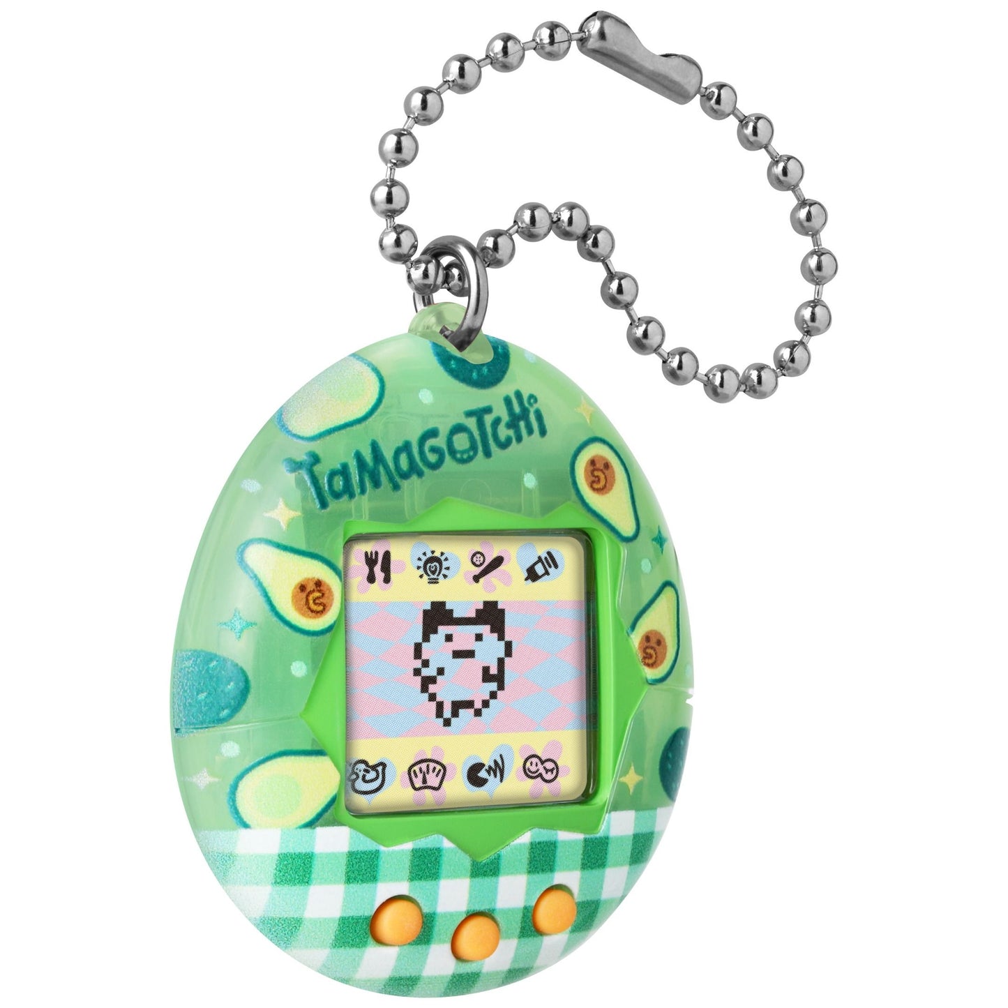 Bandai Tamagotchi Original Avocado Mix Design Electronic Pet, Battery Operated - Marah Kids