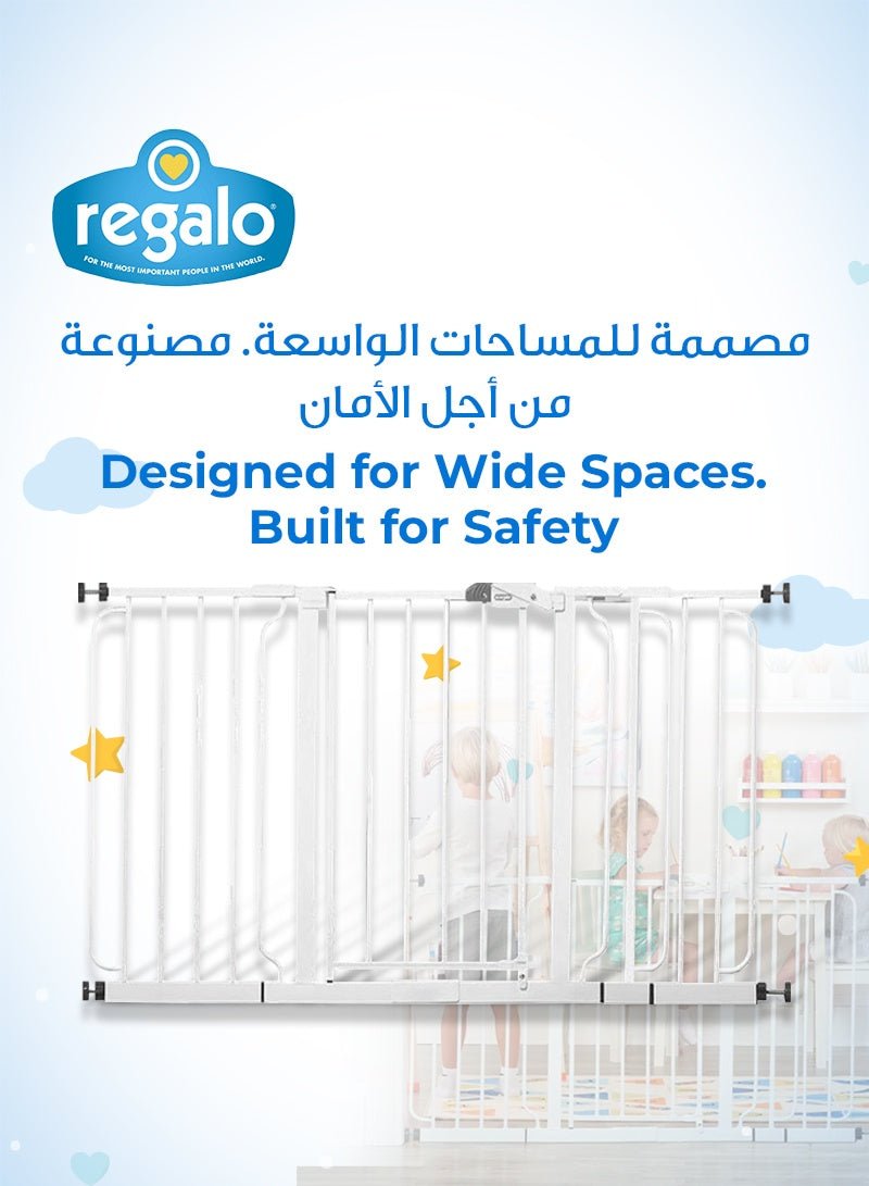 Regalo - Plastic Expandable Baby Gate - Marah Kids