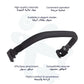 Joolz AER+ Bumper Bar Stroller Accessory – Click - On, Comfortable Grip – Black Carbon - Marah Kids