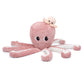 Filou Octopus Mom & Baby Plush Set Cute Stuffed Sea Creature Toy Pink - Marah Kids