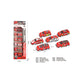 Sam Toys-6 Pcs Fire Rescue Pull Back Alloy Car