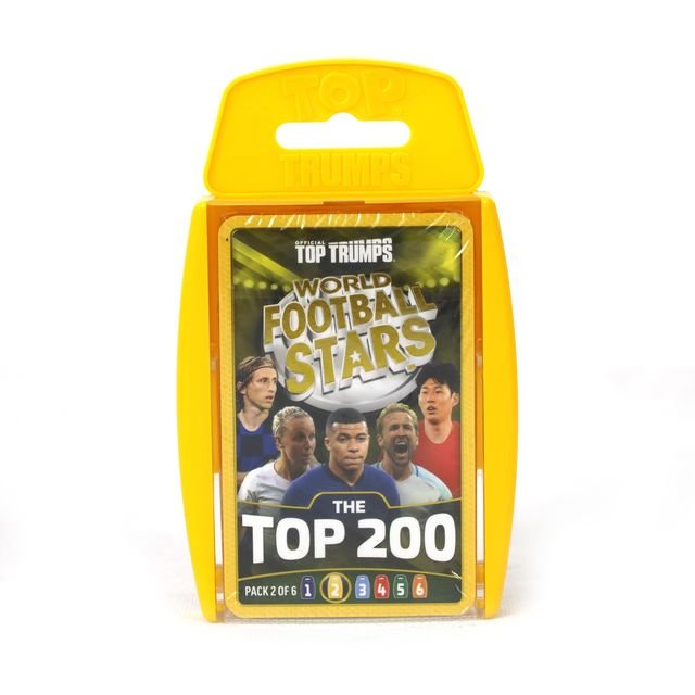 Toptrumps World Football Stars 200 Blue - Marah Kids