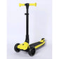Lamborghini 3 - Wheel Kids Scooter With Adjustable Height - Yellow - Marah Kids