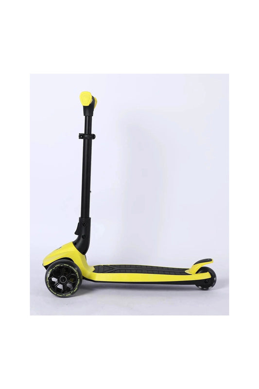 Lamborghini 3 - Wheel Kids Scooter With Adjustable Height - Yellow - Marah Kids
